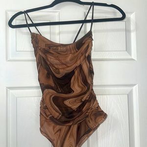 NWT 12th Tribe Bodysuit Size M